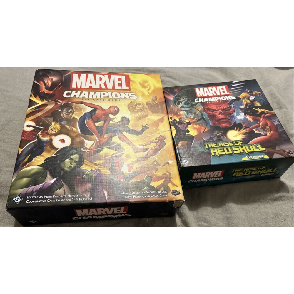 Marvel Champions LCG Core Set and Red Skull Scenario Expansion